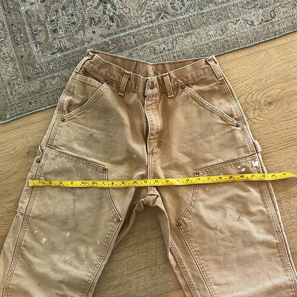 Carhartt Tan Utility Crop Pants - Picture 9 of 11